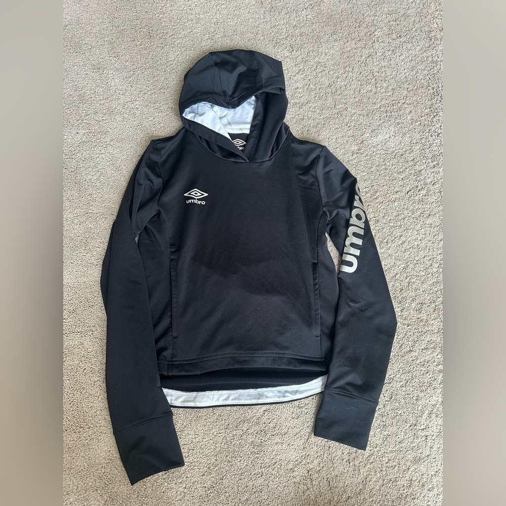 Girls Umbro hoodie pullover ys